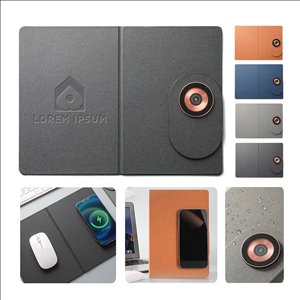15W Wireless Phone Fast Charger Dual-Purpose Mouse Pad